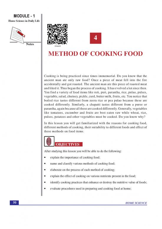picture Methods Of Cooking Pdf 86955 | Home Science (eng) Ch 4