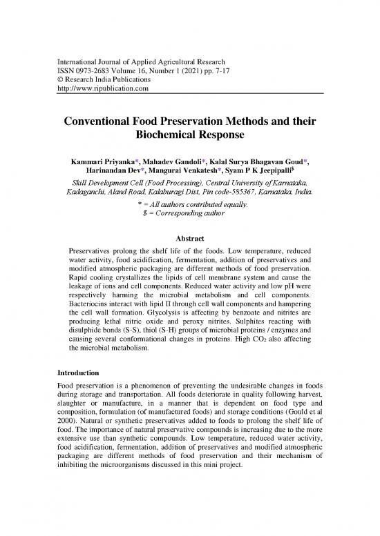 picture Food Preservation Methods Pdf 87048 | Ijaarv16n1 02