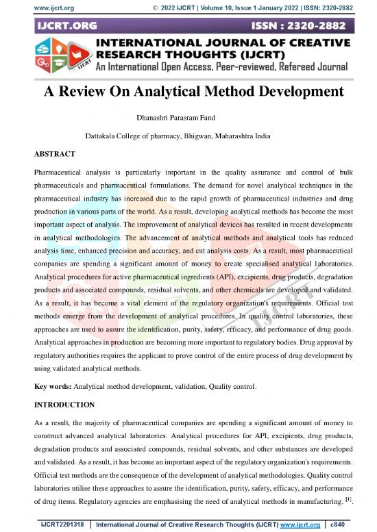 picture Thermal Analysis Pdf 88661 | Ijcrt2201318