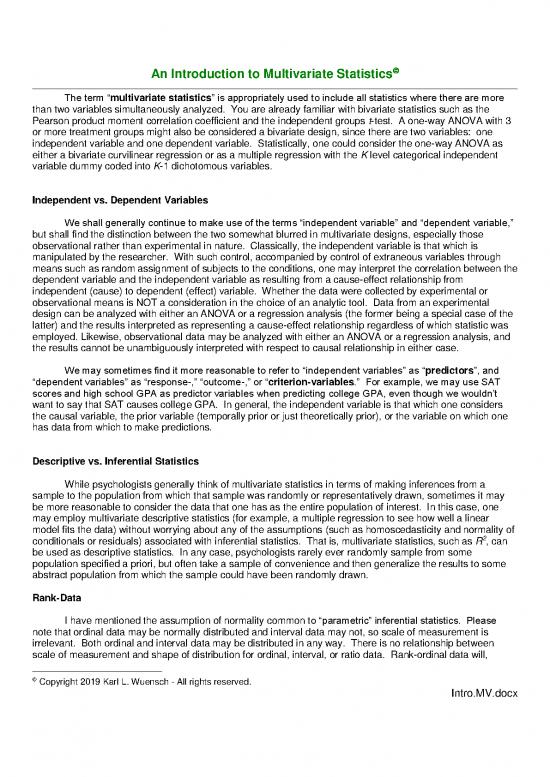 picture1_Multivariate Statistics Pdf 87484 | Intromv