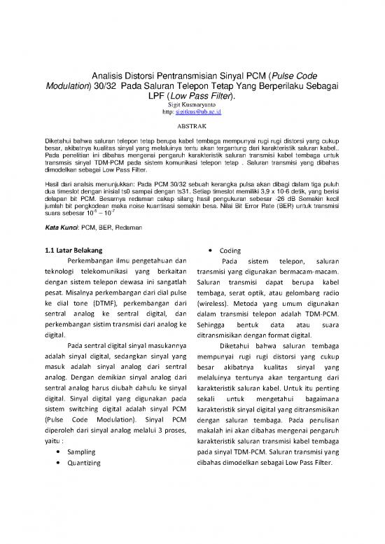picture_Pulse Modulation Pdf 89081 | Jurnal Pcm2