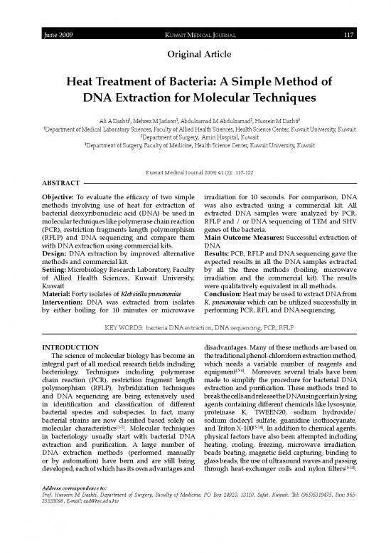 picture Dna Sequencing Methods Pdf 87377 | Kmj 2009 41 2 117