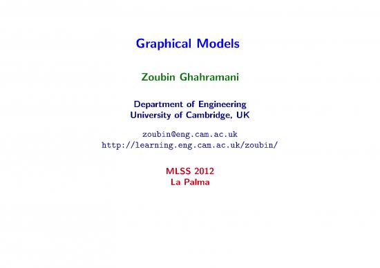 picture Probabilistic Graphical Models Pdf 88845 | Lect2gm