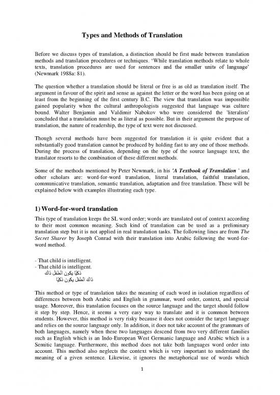 picture_Methods Of Translation Pdf 87501 | Lecture Types And Methods Of Translation