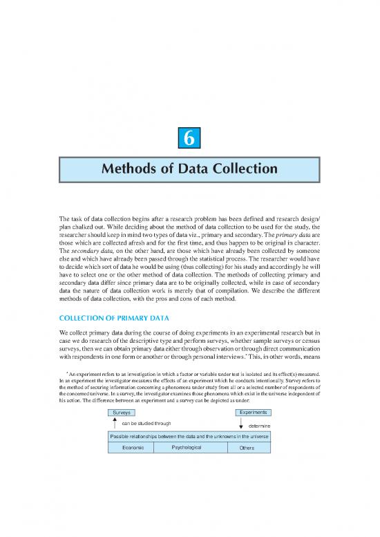 picture Study Methods Pdf 87499 | Methods Of Data Collection    Pro   Dixit