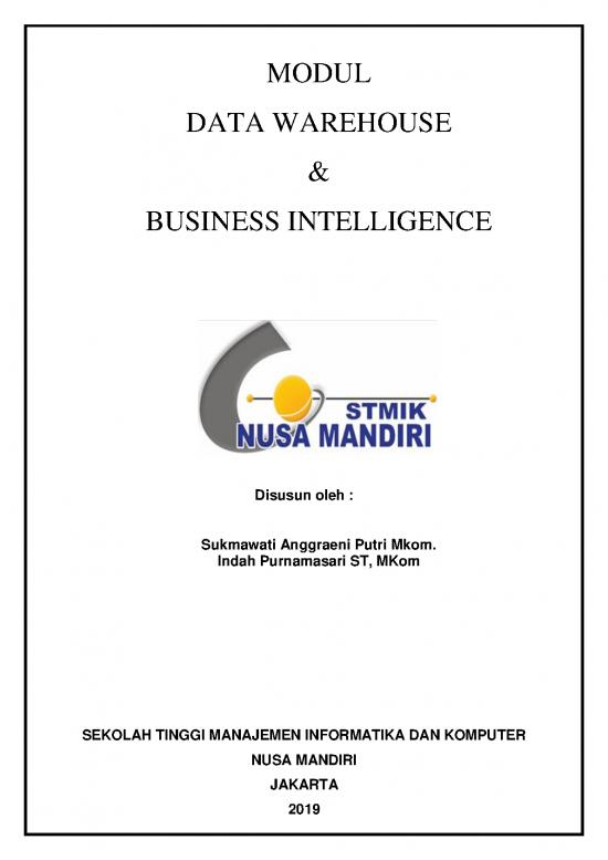 picture_Modul Data Warehouse