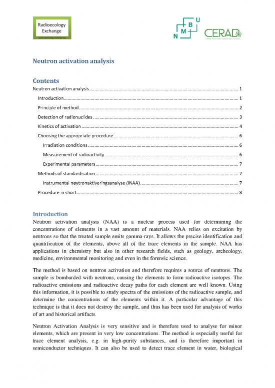 picture Thermal Analysis Pdf 87976 | Neutron Activation Analysis