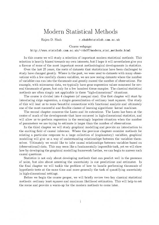 picture Statistical Methods Pdf 87125 | Notes Msm