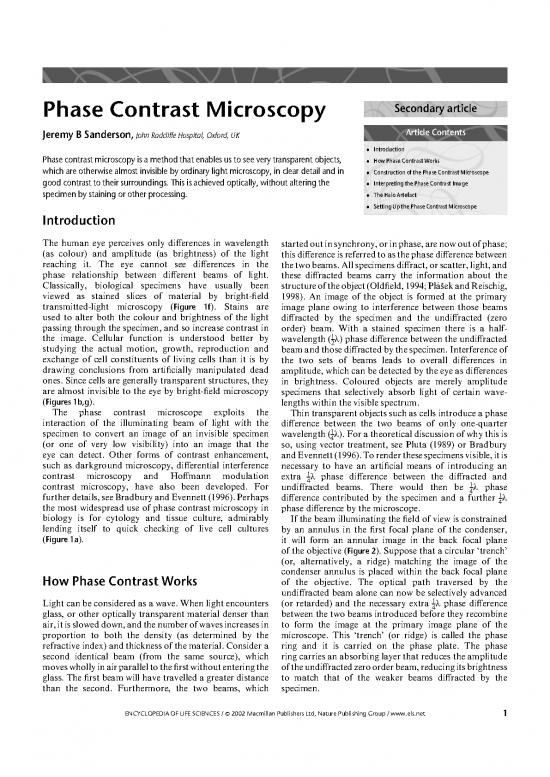 picture Light Microscopy Pdf 86897 | Phase Contrast Js