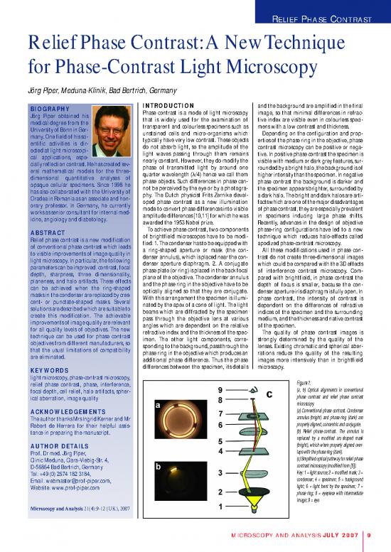 picture Phase Contrast Microscopy Pdf 86898 | Piper Micro And Analysis 21 9 2007