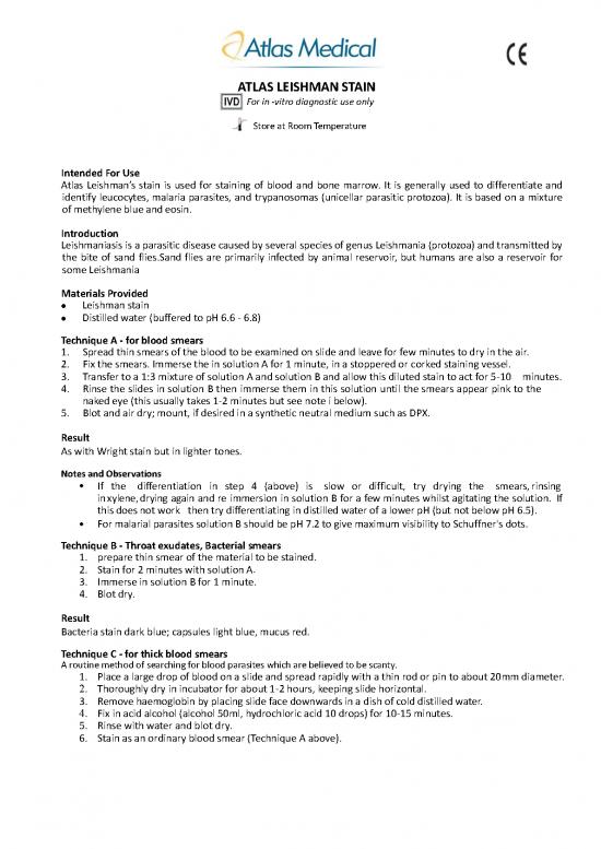 picture1_Act Therapy Pdf 87413 | Ppi078a01 Leishman Stain Rev C