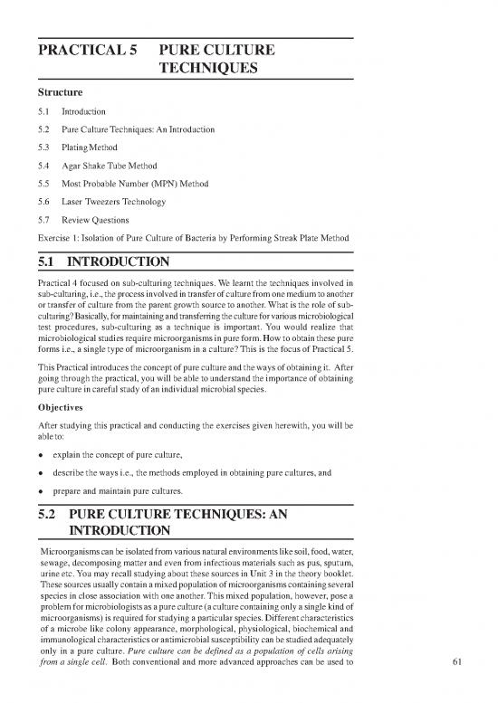 picture Streak Plate Method Pdf 88508 | Practical  5