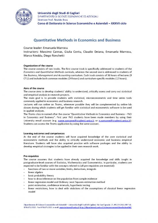 picture1_Thermal Analysis Pdf 88477 | Quantitative Methods In Economics And Business Dottorato Sea Xxxvii Ciclo