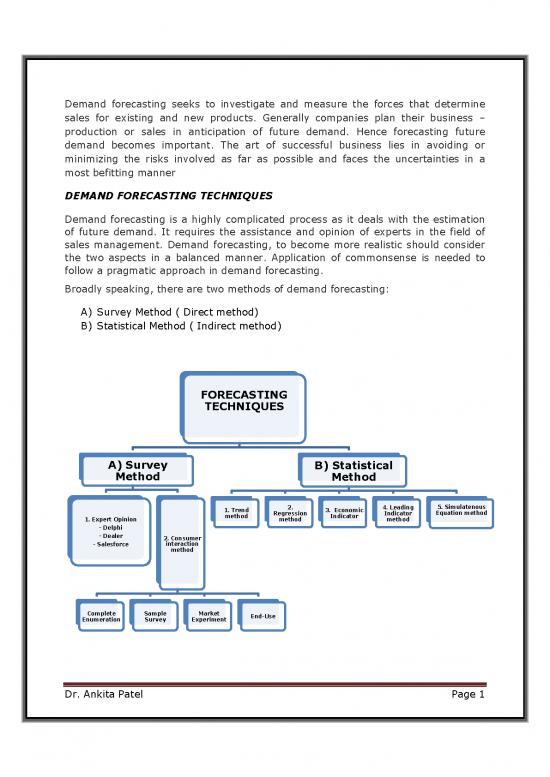 picture Methods Of Demand Forecasting Pdf 88331 | Sem 3 Managerial Economics Module 2 Demand Forcasting Techniques