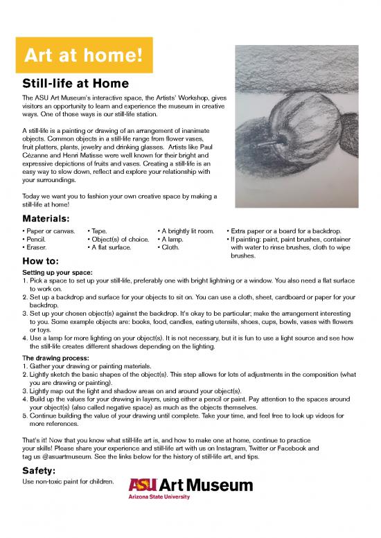 picture1_Pencil Drawing Pdf 88256 | Still Life Activity