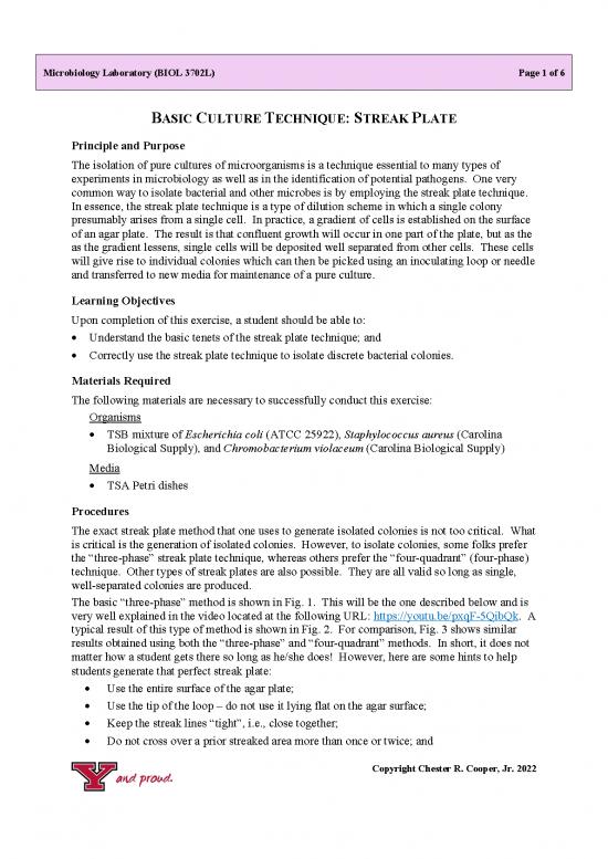 picture_Types Of Cell Culture Pdf 88230 | Streak Plate