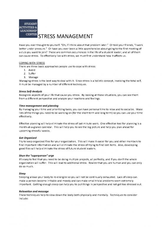 picture1_Personality Pdf 86879 | Stress Management