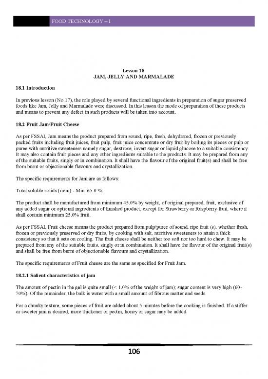 picture1_Study Material Lecture 04 Fssai Specification For Jam Jelly Marmalade And Glazed Crystallised Fruits