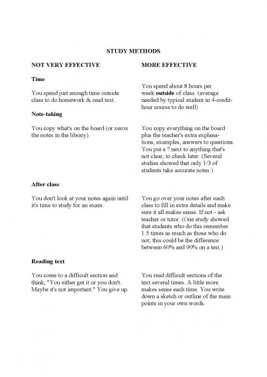 picture Note Taking Methods Pdf 87778 | Study Methods