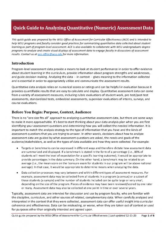 picture_Thermal Analysis Pdf 88311 | Summarizing Quantitative Assessment Data
