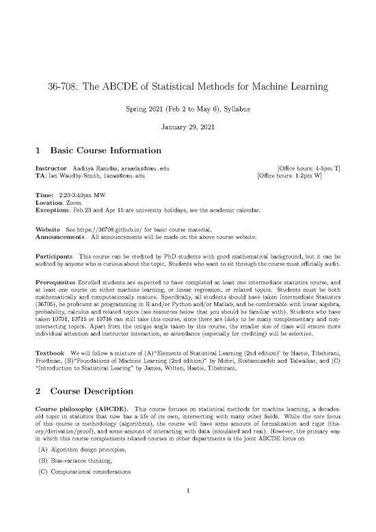 picture Statistical Methods For Machine Learning Pdf 88320 | Syllabus21