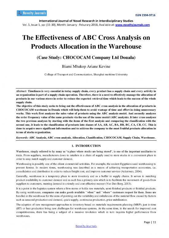 picture Abc Analysis Pdf 86969 | The Effectiveness Of Abc Cross Analysis 1254