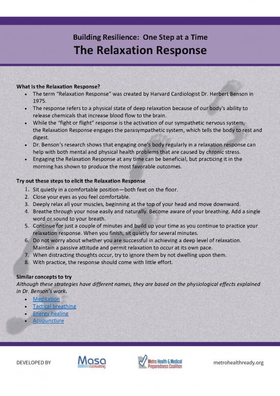 picture_The Relaxation Response Pdf 87366 | The Relaxation Response