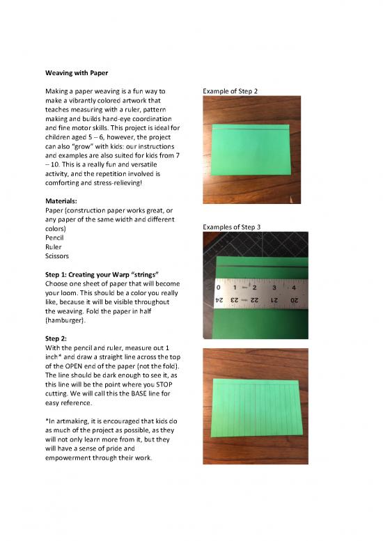 picture1_Color Therapy Pdf 87869 | Weaving With Paper