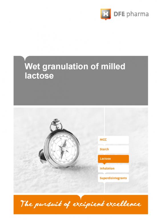 picture_Wet Granulation Process Pdf 88454 | Wet Granulation Of Milled Lactose