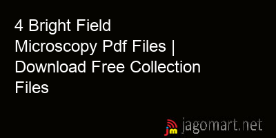 picture 4 Bright Field Microscopy Pdf Files | Download Free Collection Files