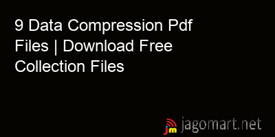 picture 9 Data Compression Pdf Files | Download Free Collection Files