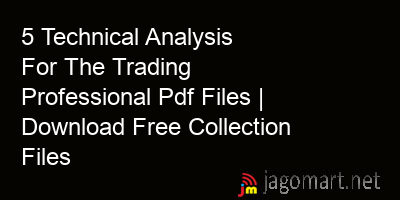 picture 5 Technical Analysis For The Trading Professional Pdf Files | Download Free Collection Files