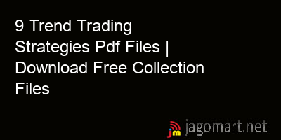 picture 9 Trend Trading Strategies Pdf Files | Download Free Collection Files