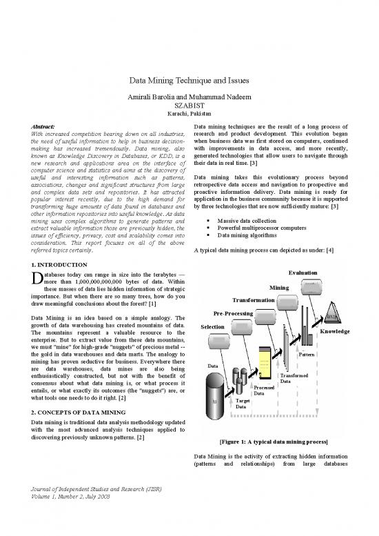 picture Competition Pdf 91064 | 030702dataminingissues