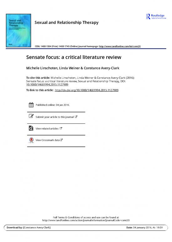 picture Sensate Focus Pdf 89611 | 2016 01 04 Sensate Focus A Critical Literature Review