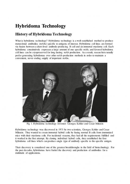picture_Hybridoma Technology Pdf 90222 | 399 Unit 4 Hybridoma Technology