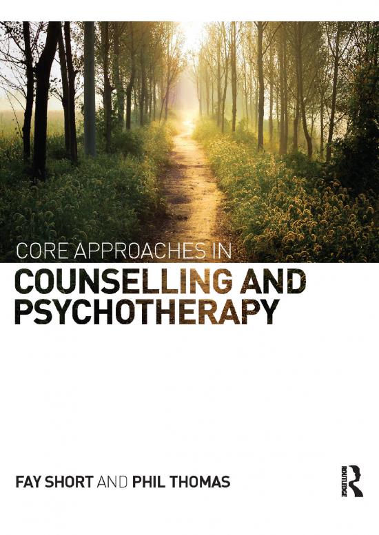 picture Counselling Approaches Pdf 90817 | 9780415745147
