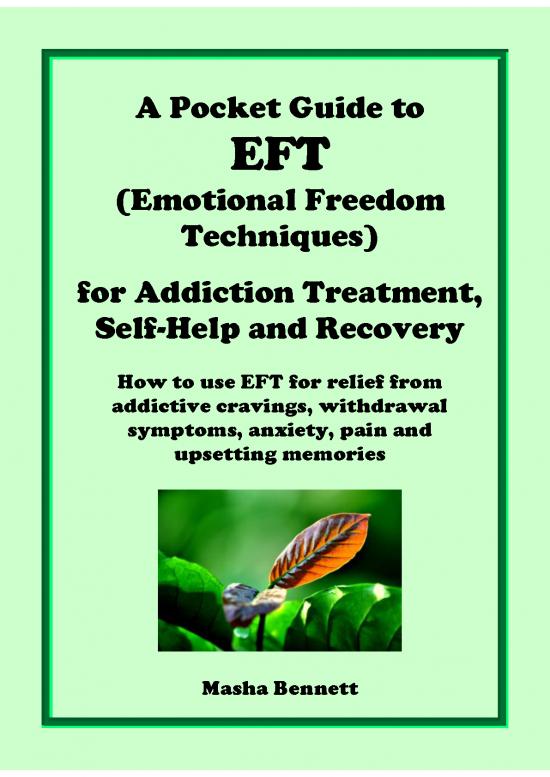 picture Tapping For Anxiety Pdf 90393 | A Pocket Guide To Eft For Addictions