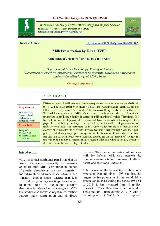 picture Milk Preservation Methods Pdf 89908 | Achal Mogla, Et Al