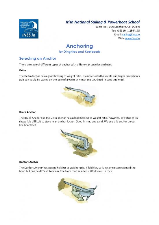 picture_Boat Pdf 89962 | Anchoring Dinghies And Keelboats