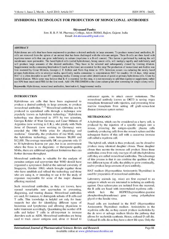 picture Hybridoma Technology Pdf 89790 | Article 017