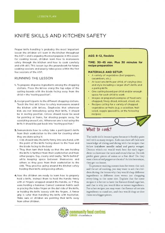 picture1_Materials Handling Pdf 90697 | Asp Lesson Plan And Recipes Knife Skills