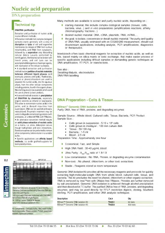 picture1_Dna Extraction Methods Pdf 89967 | Bd002a