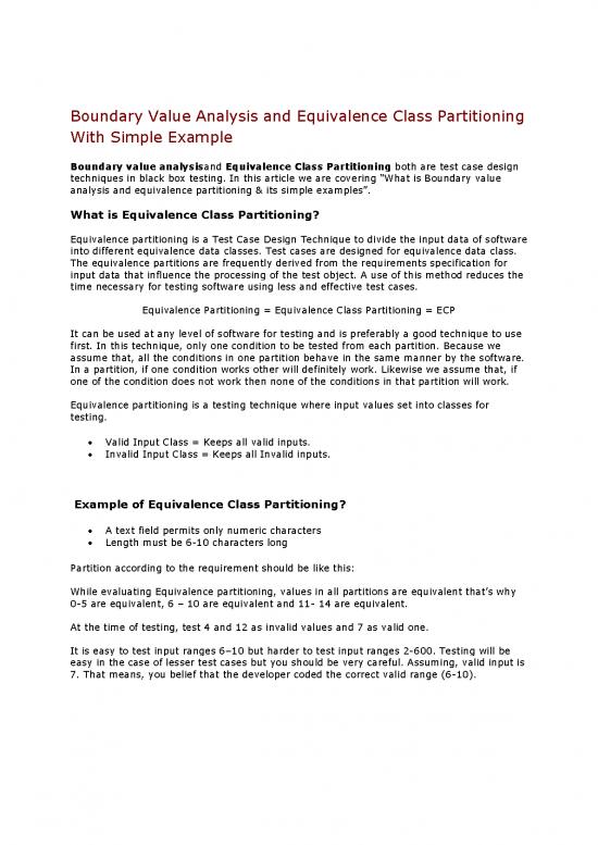 picture_Thermal Analysis Pdf 89871 | Boundary Value Analysis And Equivalence Class Partitioning