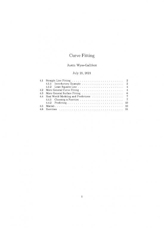 picture Curve Fitting Method Of Least Squares Pdf 90163 | Ch Curve Fitting