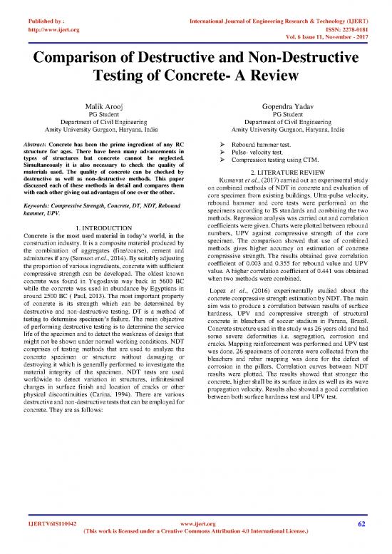 picture_Non Destructive Testing Of Concrete Pdf 89917 | Comparison Of Destructive And Non Destructive Testing Of Concrete A Review Ijertv6is110042