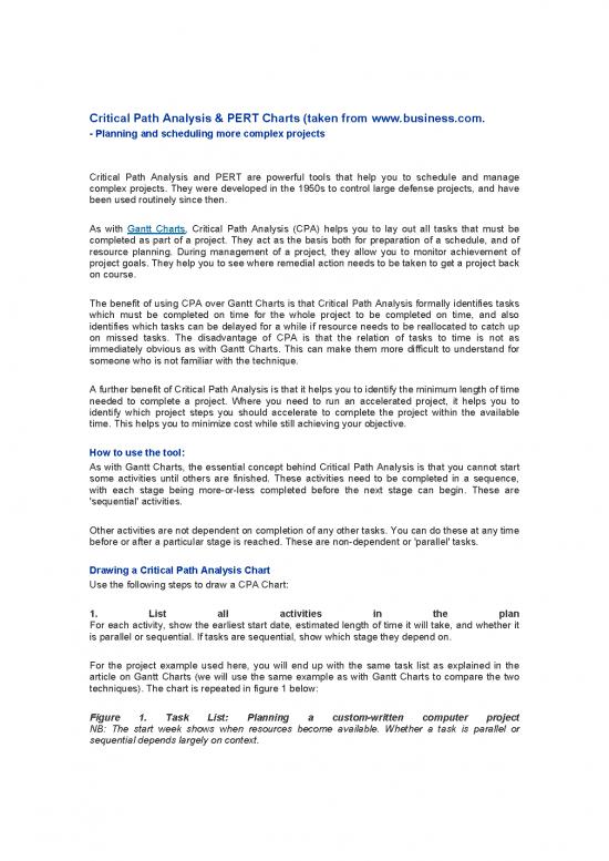 picture1_Thermal Analysis Pdf 89415 | Critical Path Method Reading