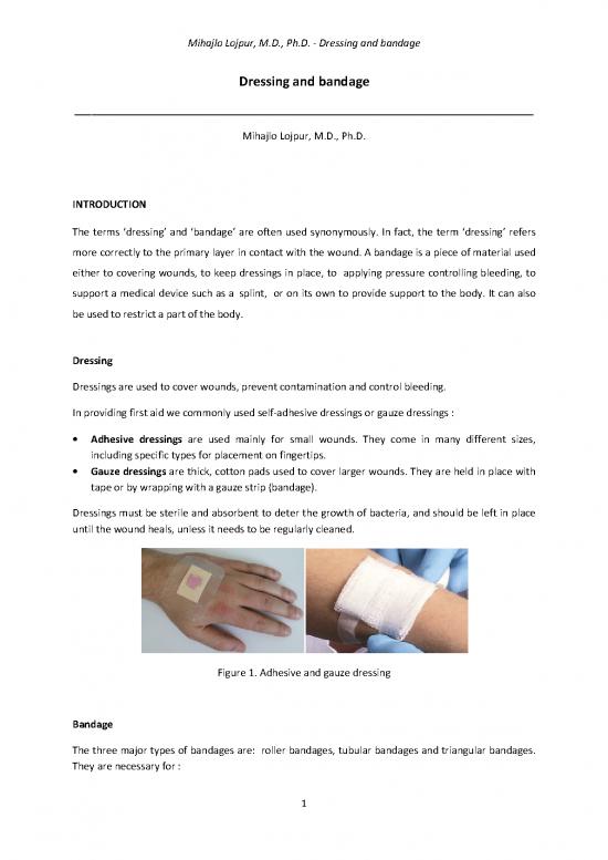 picture_Medical Terms Pdf 91291 | D Lojpur   Dressing And Bandage