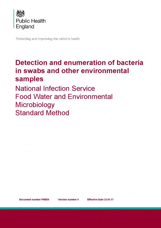 picture1_Detection And Enumeration Of Bacteria In Swabs And Other Environmental Samples