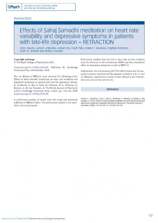 picture1_Thermal Analysis Pdf 89429 | Effects Of Sahaj Samadhi Meditation On Heart Rate Variability And Depressive Symptoms In Patients With Latelife Depression Retraction